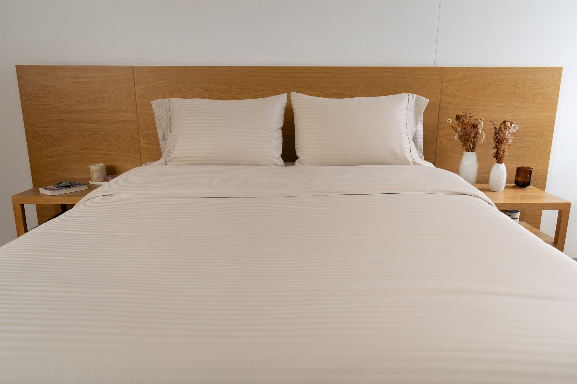 Cover duvet en microfibra tejida 120 gr. - Beige