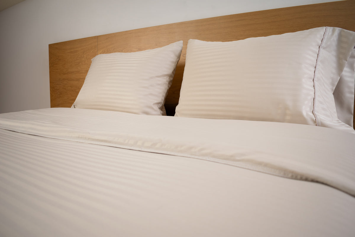 Cover duvet en microfibra tejida 120 gr. - Beige