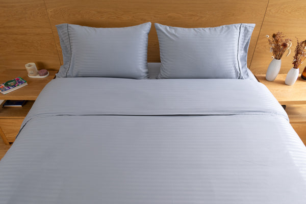 Cover duvet en microfibra tejida 120 gr. - Gris