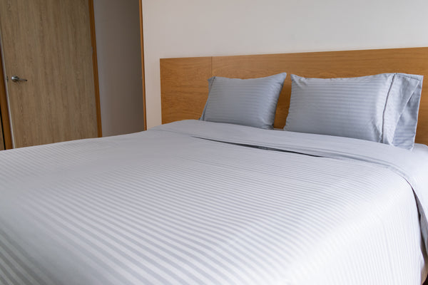 Cover duvet en microfibra tejida 120 gr. - Gris