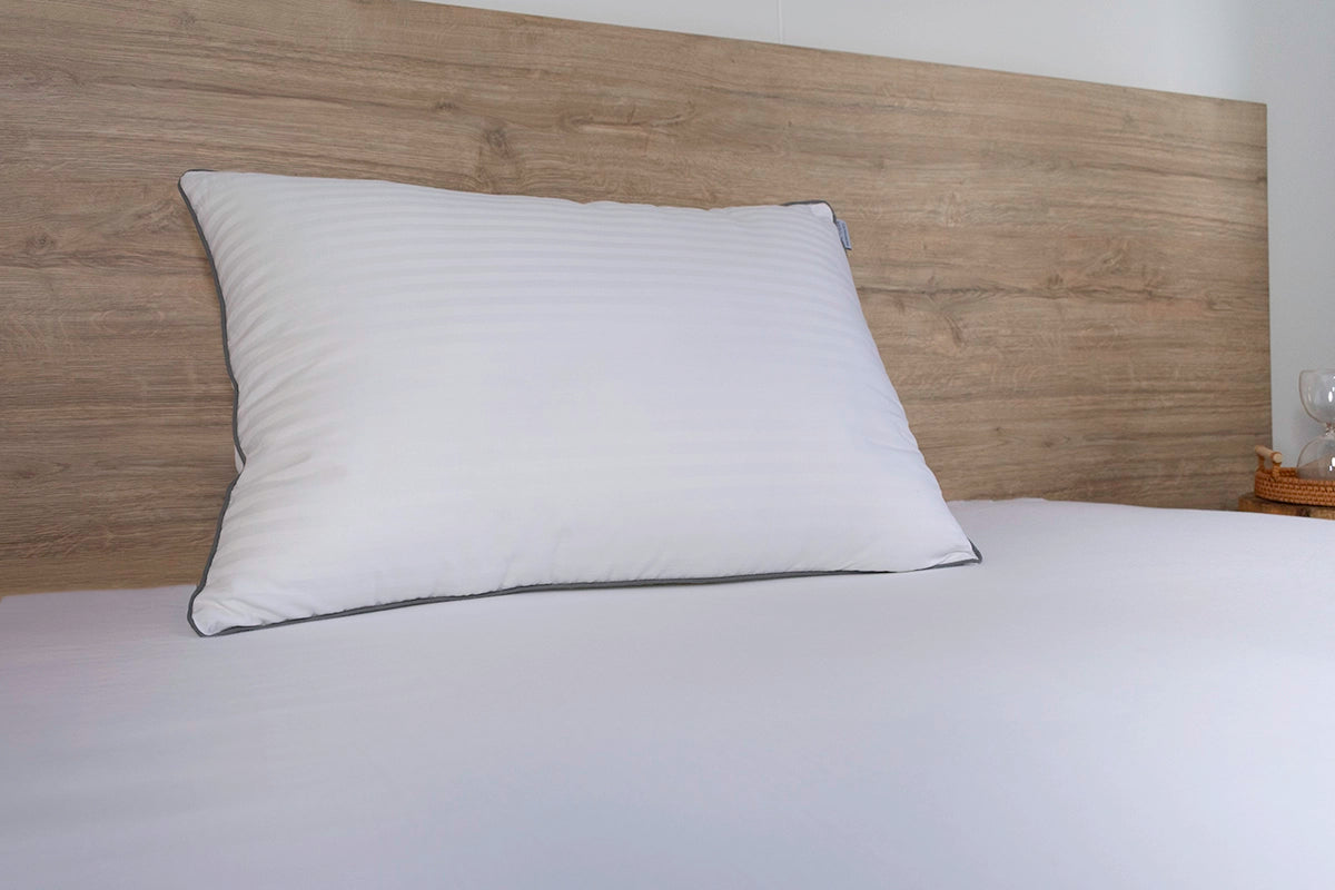Almohada sensación pluma firmeza media