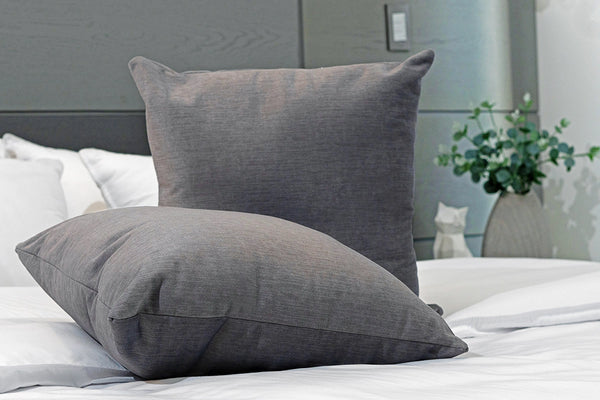 Cojín Decorativo Gris