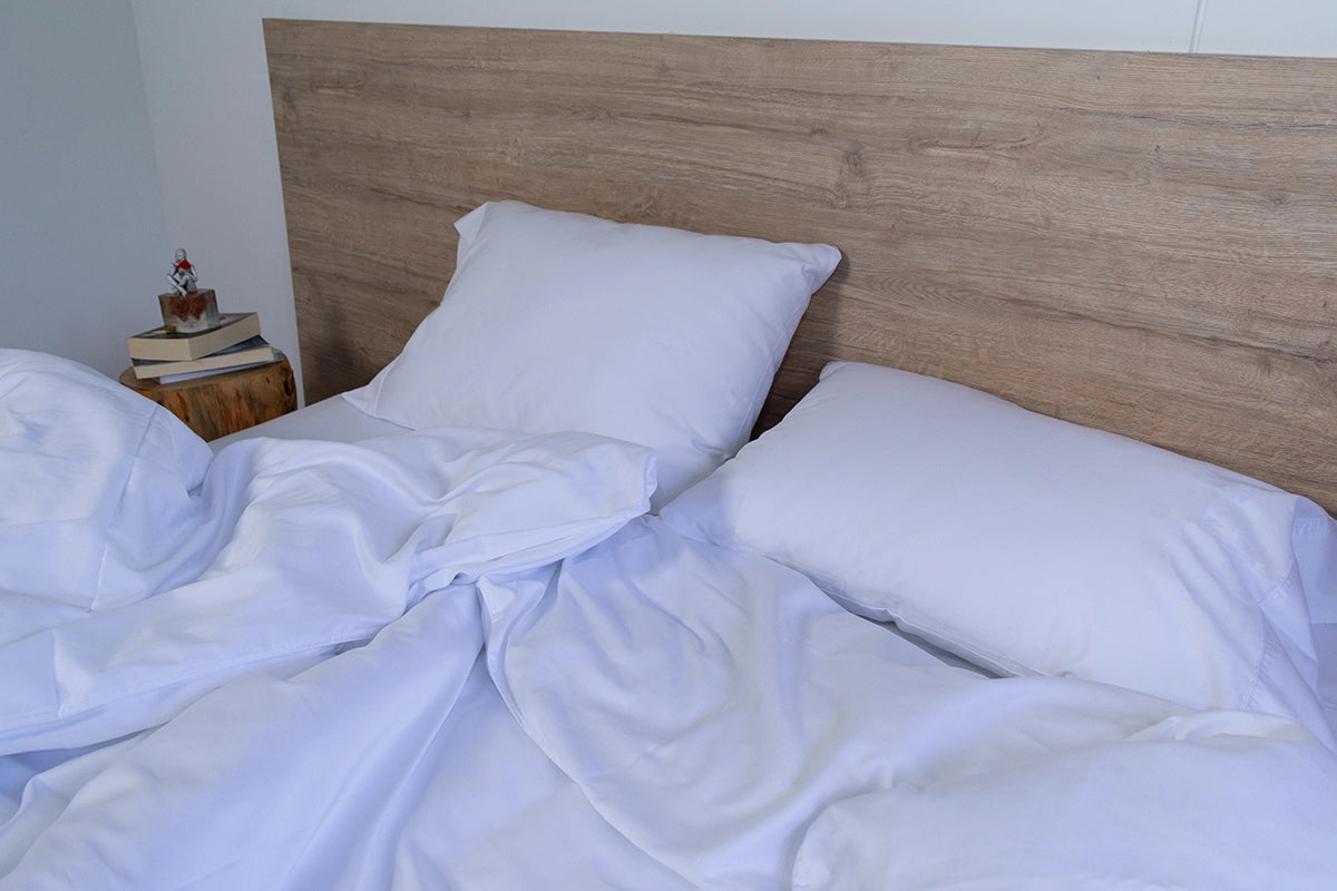 Cover duvet 100% algodón -  400 hilos - Blanco