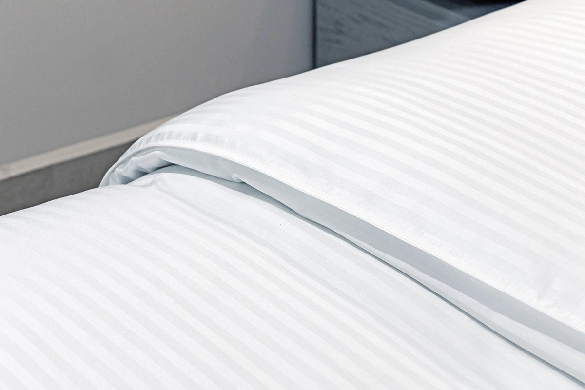 Cover duvet en microfibra tejida 120 gr. - Blanco
